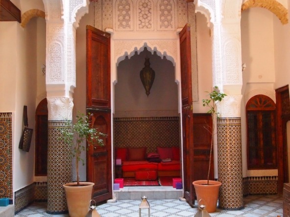 Renovated riad, titled, with garden and swimming pool, Fez Real Estate
